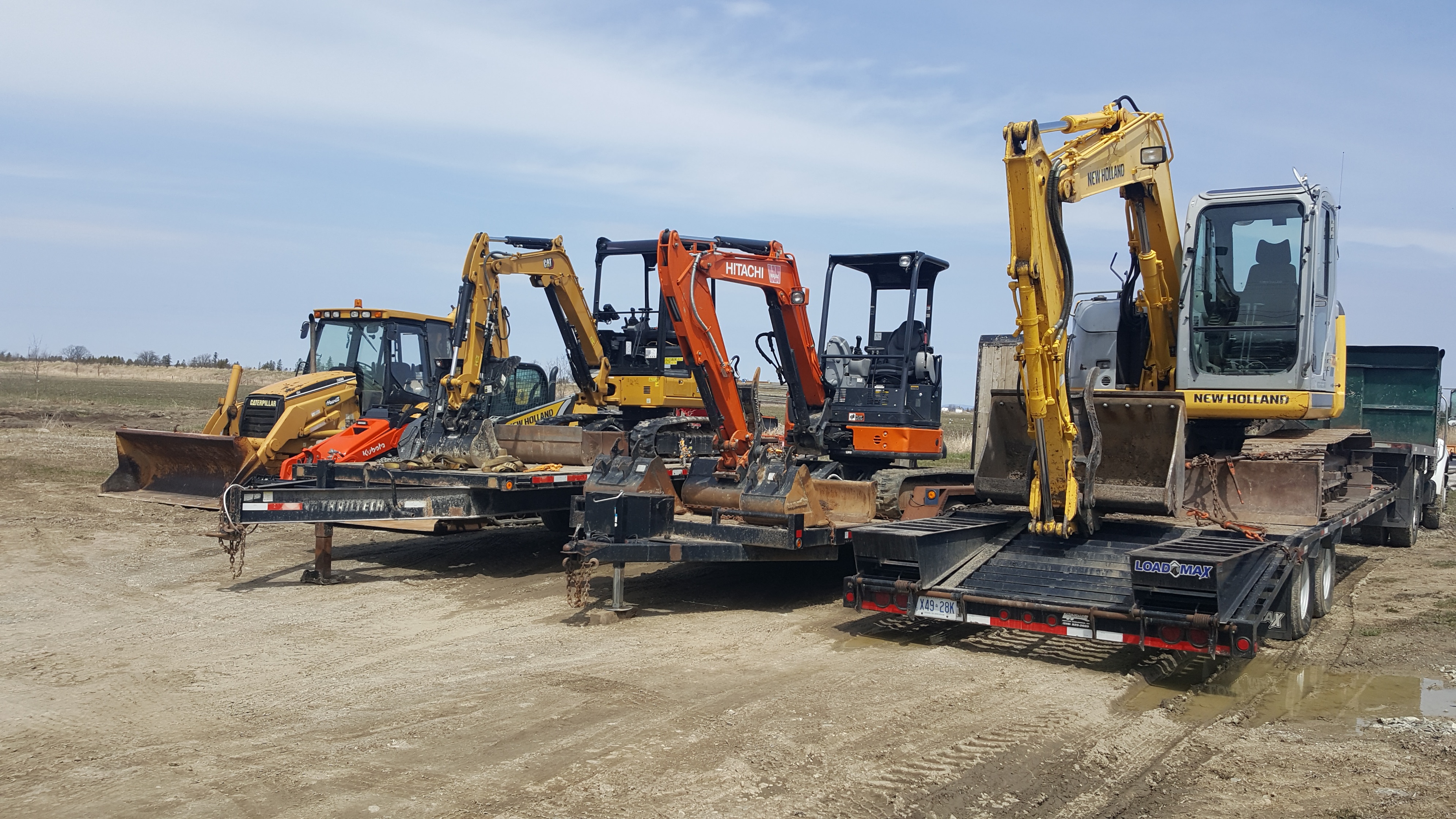 Excavators for Rent